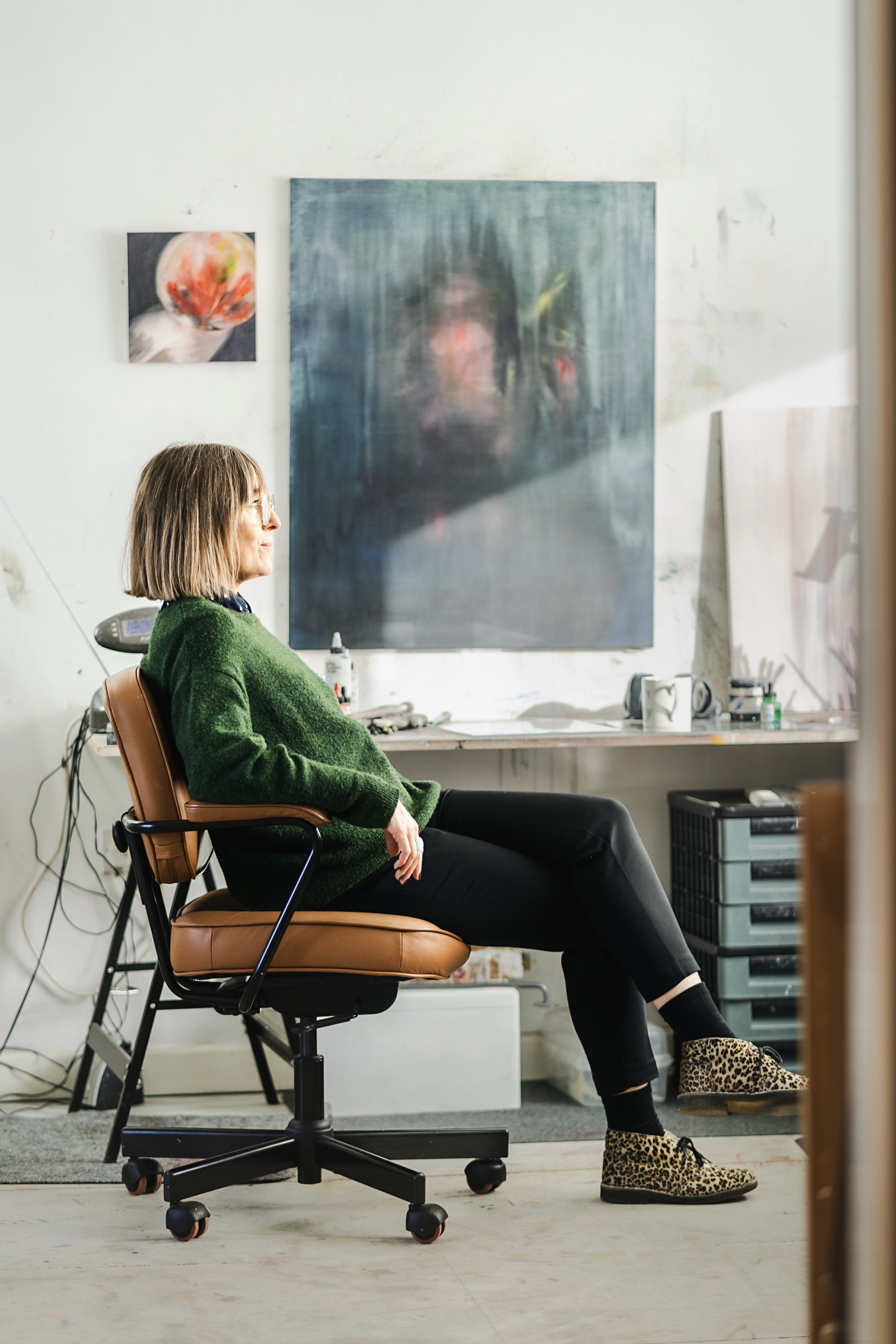 Studio portrait of Georgia Peskett